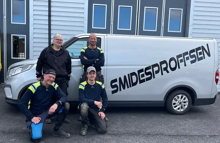 Smidesproffsen bil personal scaled e1664287516960